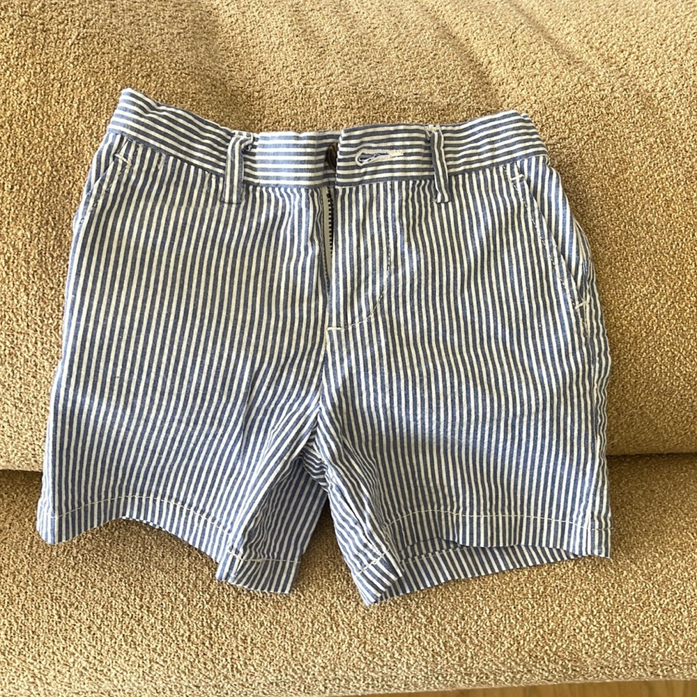 Polo by Ralph Lauren seersucker striped shorts